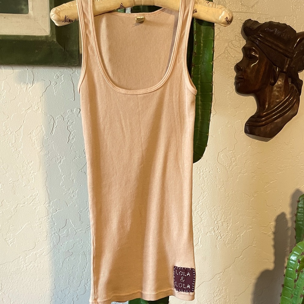 Vintage y2k American Apparel Lola & Lola Tank Top A shirt Size M